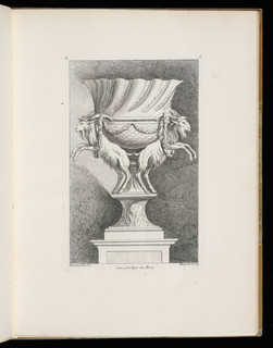 Print, Ornamental Vase Design