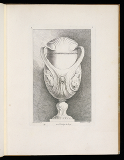 Print, Ornamental Vase Design