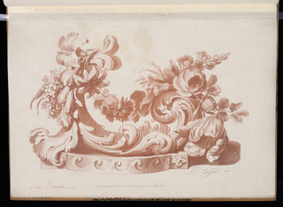 Print, Floral Ornament Design