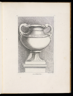 Print, Ornamental Vase Design