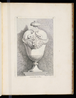 Print, Ornamental Vase Design