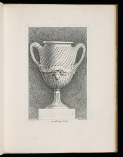 Print, Ornamental Vase Design