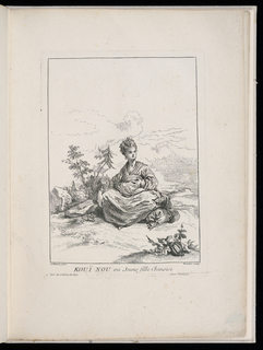 Print, KOUÏ NOU ou Jeune fille Chinoise