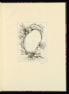 Print, Cartouche Design