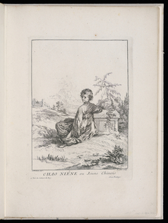 Print, CHAO NIÉNE ou Jeune Chinois