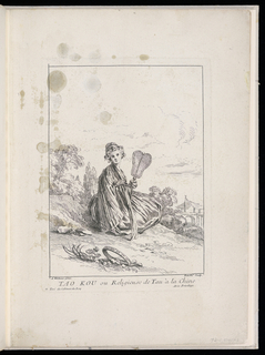 Print, TAO KOU ou Religieuse de Tau à la Chine