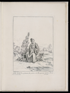 Print, CON FOUÏ ou femme du palais de l’Empereur de la Chine