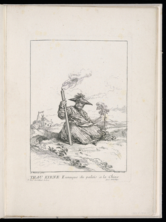 Print, THAU KIENE Eunuque du palais a la Chine