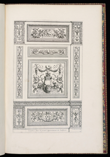 Bound Print, Lambris, dans le grand Appartement des Tuilleries.