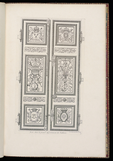 Bound Print, Porte, dans le grand Appartement des Tuilleries