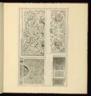 Print, Embroidery and Marquetry Designs for a Carriage