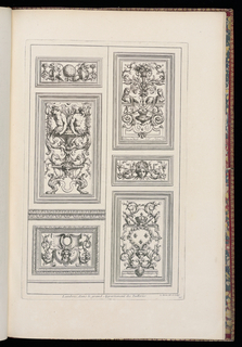 Bound Print, Lambris, dans le grand Appartement des Tuilleries.