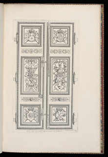 Bound Print, Porte, dans le grand Appartement des Tuilleries