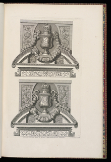 Bound Print, Dessus de Porte, dans le grand Appartement des Tuilleries.