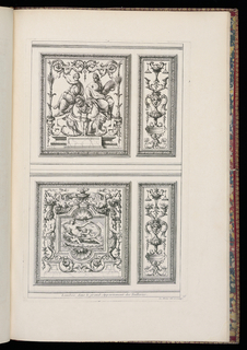 Bound Print, Lambris, dans le grand Appartement des Tuilleries.