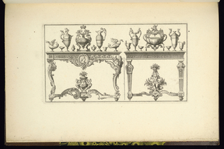 Print, Table Design with Vases