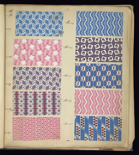 Sample Book, Cotton Prints Samples