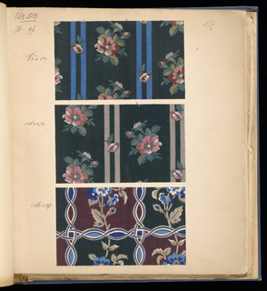 Sample Book, Cotton Prints Samples