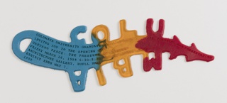 Columbia University Exhibition "The Presence of Objects" Invitation Bracelet