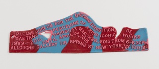 Allouche Gallery Exhibition "One of a Kind Iconic Works" Invitation