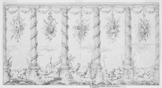 Drawing, Project for Tapestry Dedicated to Farm Life