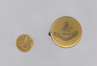 Hewitt Family Crest and Motto Button