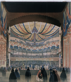 Print, Brooklyn Sanitary Fair of 1864, the Academy of Music