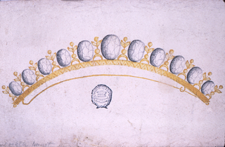 Drawing, Design for Coronet