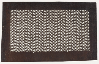 Katagami, Undulating Wave Pattern