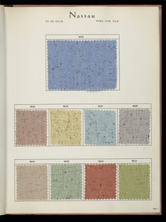 Manufacturer's Sample Book (France)