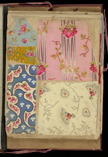 Scrapbook Of Textile Swatches (France)