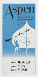Brochure, Aspen Institute for Humanistic Studies Summer Program, Aspen, CO