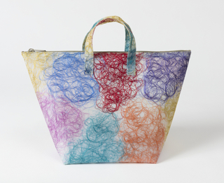 Bag With Zip, Square Basket