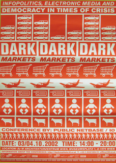 Advertising Flyer, "Infopolitics, Electronic Media and Democracy in Times of Crisis" Conference