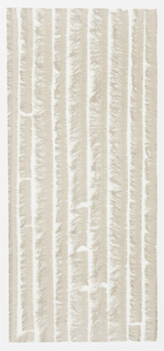 Textile Panel, Linen Fringes