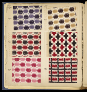 Sample Book, Cotton Prints Samples