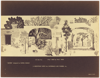 Page From A Sample Book, Mezzotone Papers