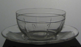 No. 104 Plate To Match Under Finger Bowl