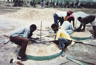 Domed Pit Latrine Slab Kit