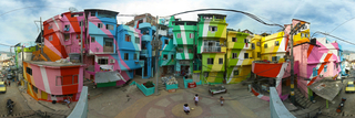 Praça Cantão, Favela Painting Project