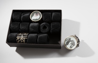 Heimat Brooches and Holder Brooches And Holder