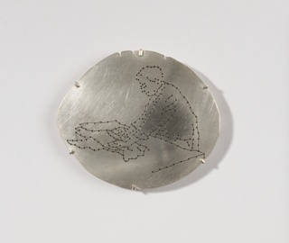 The Mind in the Hand Brooch