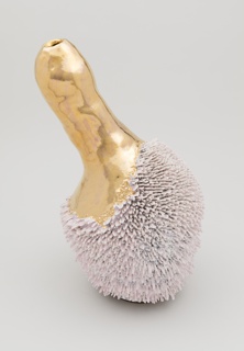 Turgid Dong Accretion Vase