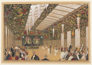 Drawing, Design for Roof Garden, Hotel Gibson, Cincinnati, OH