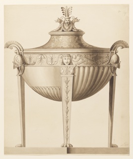 Drawing, Design for a Tureen