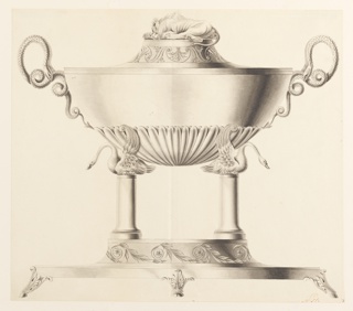 Drawing, Design for a Tureen