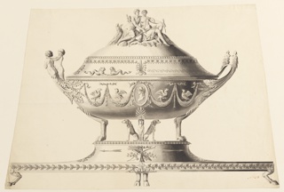 Drawing, Design for a Tureen