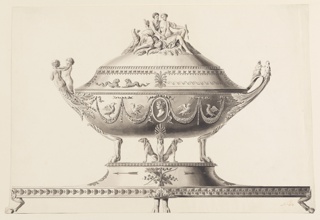 Drawing, Design for a Tureen