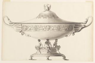 Drawing, Design for a Tureen