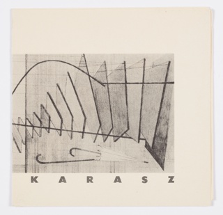 Brochure, Press Pamphlet for Ilonka Karasz, New Collection of Wallcoverings, Katzenbach and Warren, New York, NY